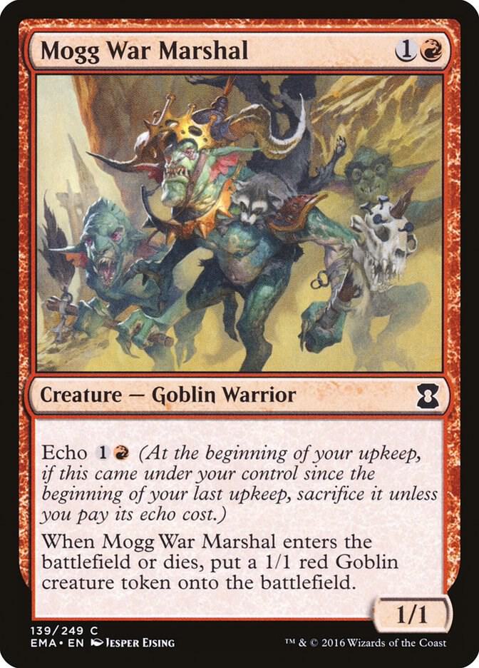Mogg War Marshal 139 (Eternal Masters)  | Chromatic Games