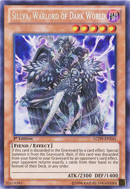 Sillva, Warlord of Dark World [LCJW-EN245] Secret Rare | Chromatic Games