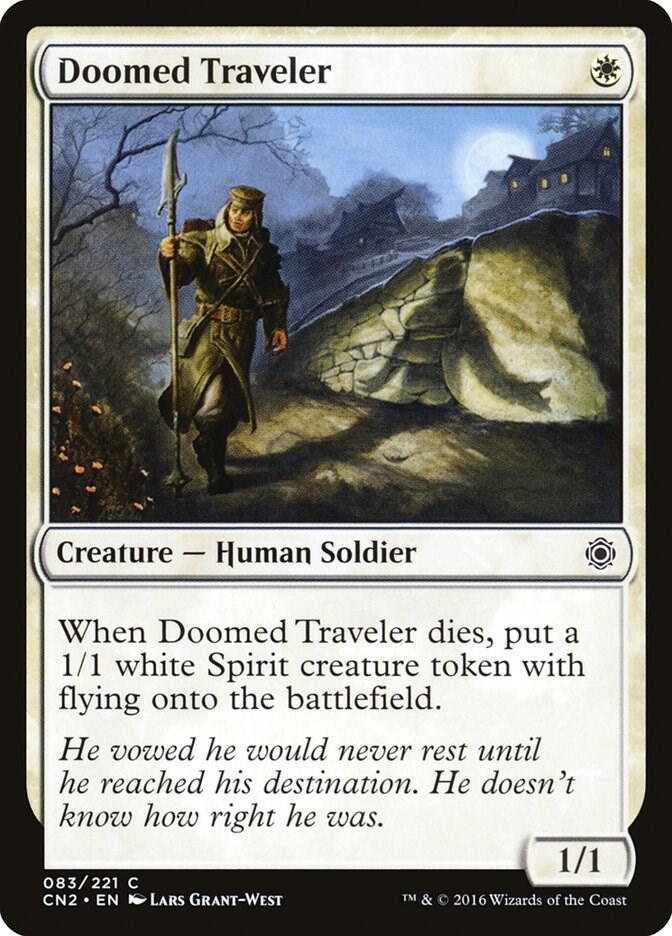Doomed Traveler 83/221 (Conspiracy: Take the Crown)  | Chromatic Games
