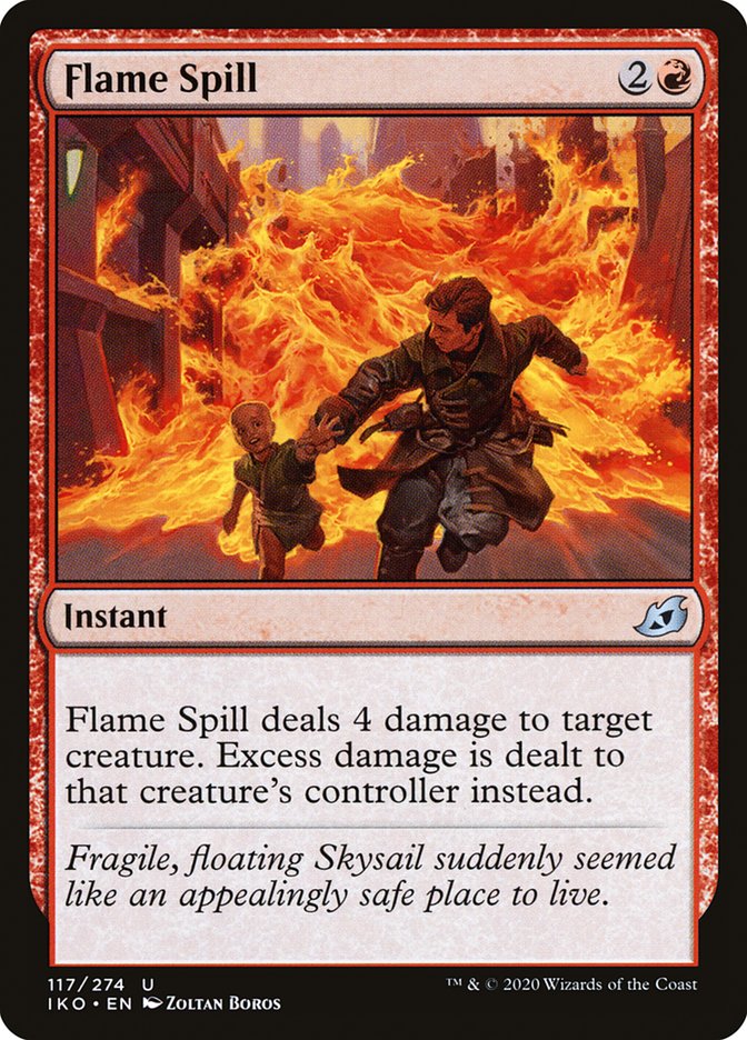 Flame Spill 117/274 (Ikoria: Lair of Behemoths)  | Chromatic Games