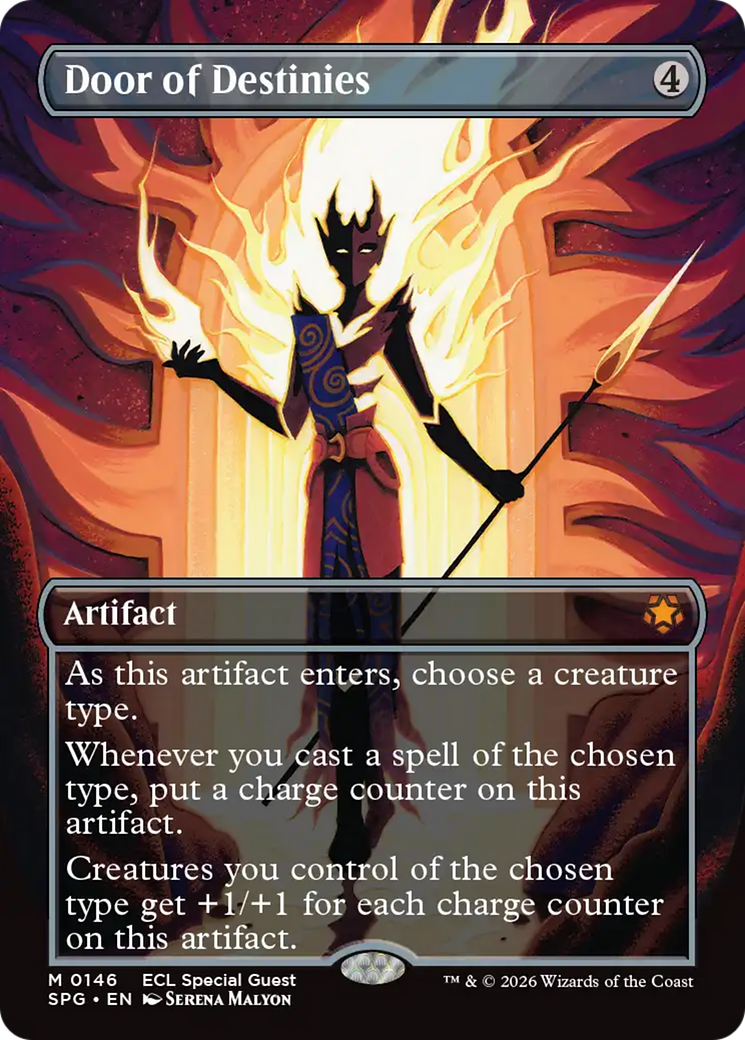 Door of Destinies (Borderless) [Lorwyn Eclipsed Special Guests] | Chromatic Games