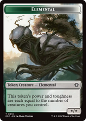 Copy // Elemental (0010) Double-Sided Token [Lorwyn Eclipsed Tokens] | Chromatic Games