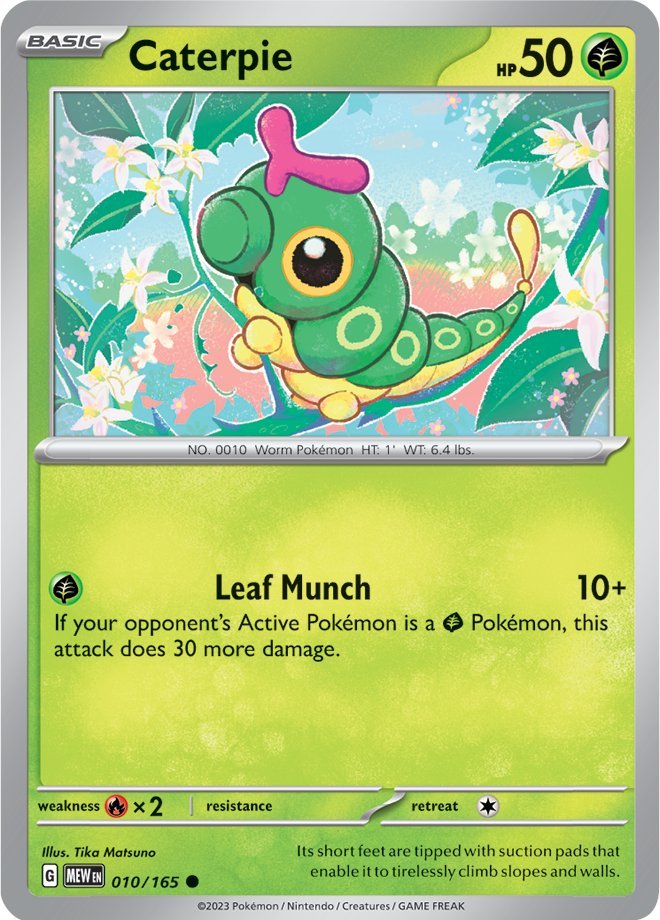 Caterpie (010/165) [Scarlet & Violet 151] | Chromatic Games