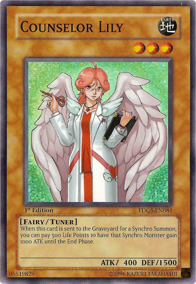 Counselor Lily [TDGS-EN081] Super Rare | Chromatic Games