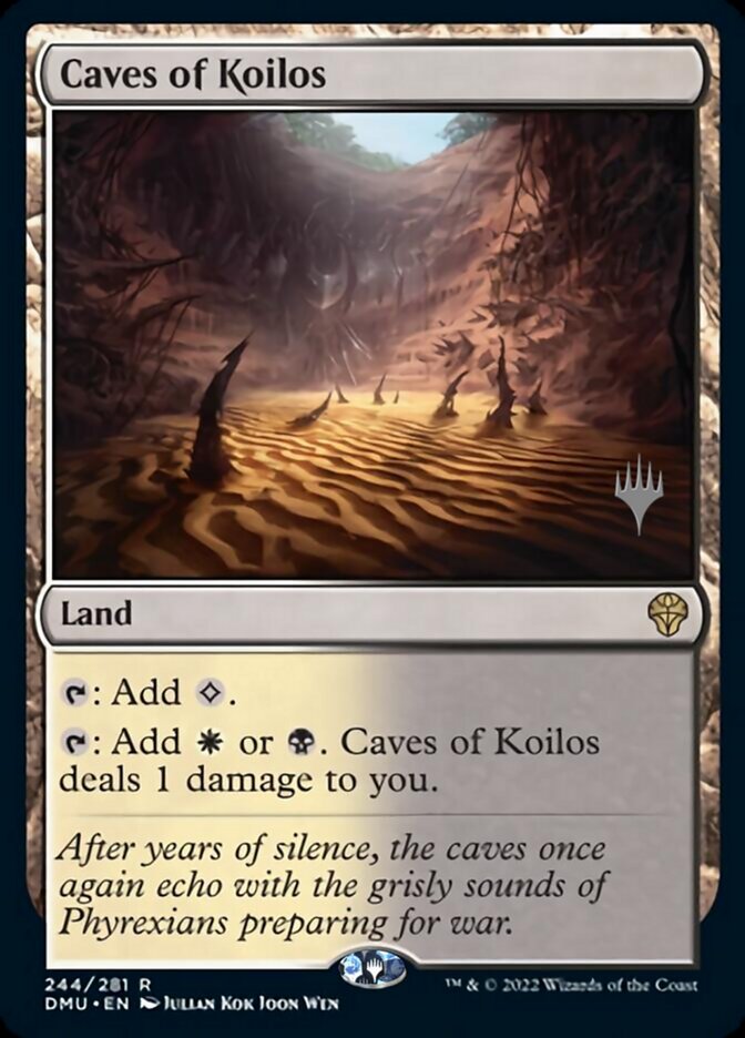 Caves of Koilos (Promo Pack) [Dominaria United Promos] | Chromatic Games