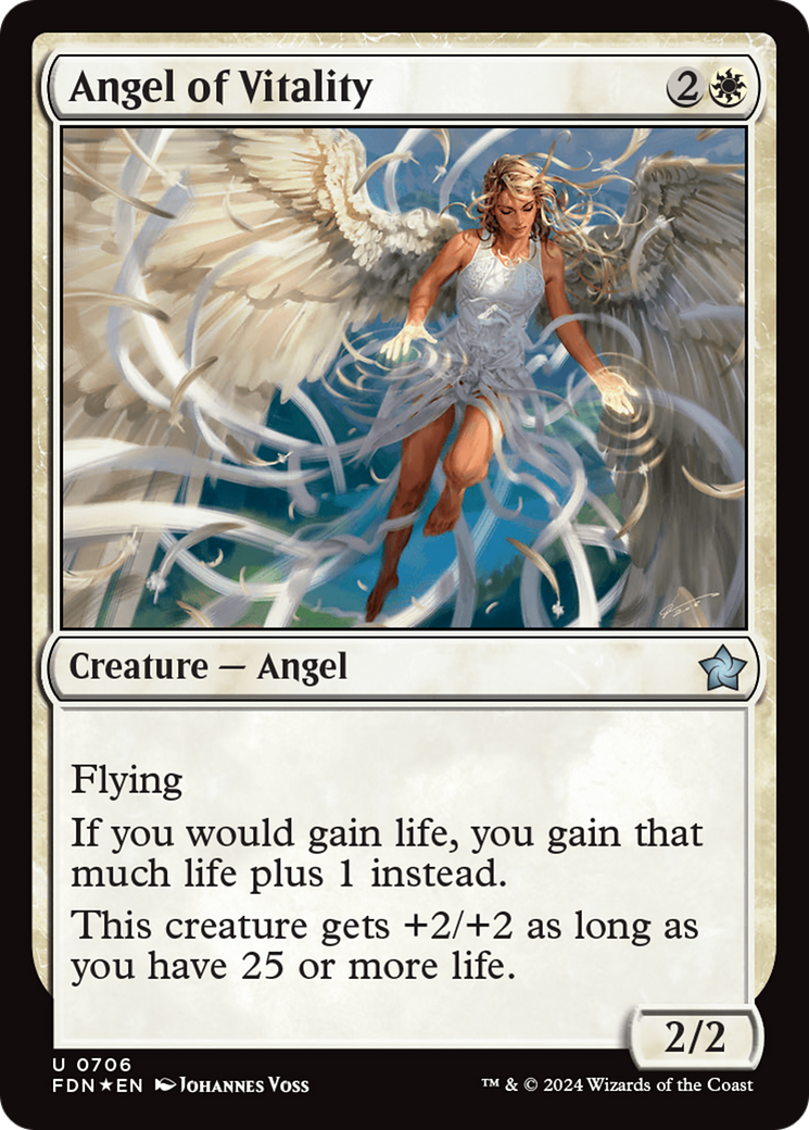 Angel of Vitality [Foundations] | Chromatic Games