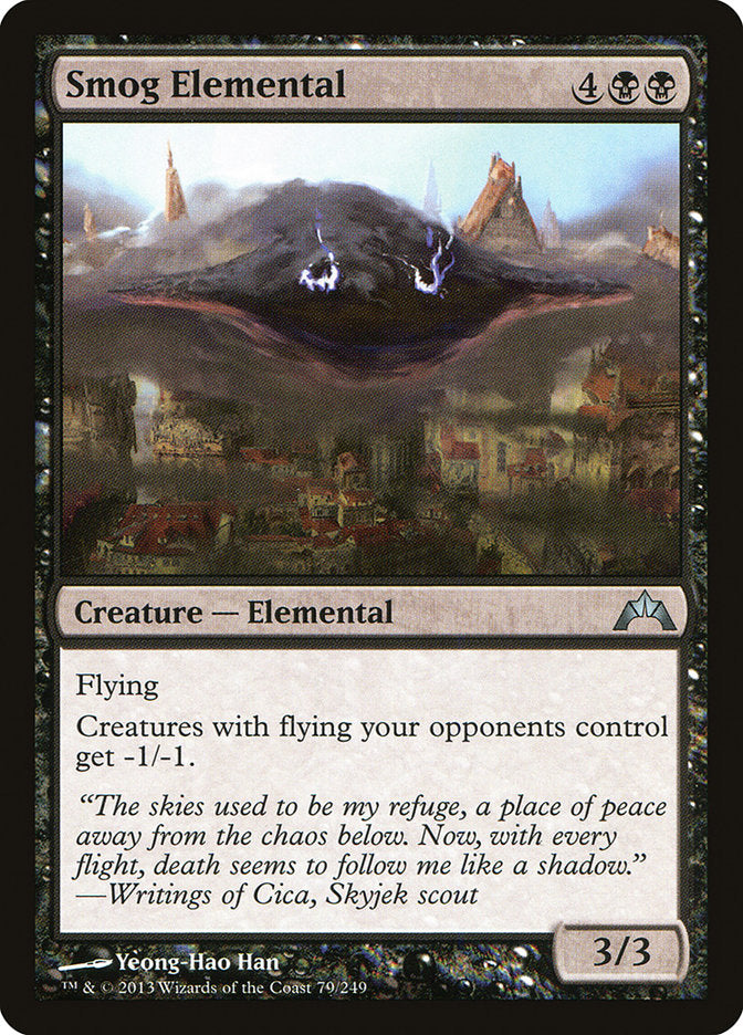 Smog Elemental 79/249 (Gatecrash)  | Chromatic Games