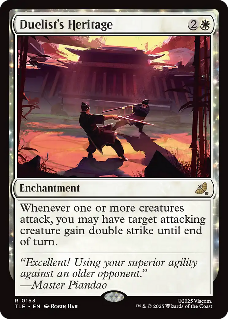 Duelist's Heritage [Avatar: The Last Airbender: Eternal-Legal] | Chromatic Games