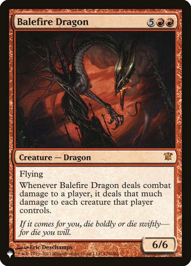 Balefire Dragon [The List] | Chromatic Games