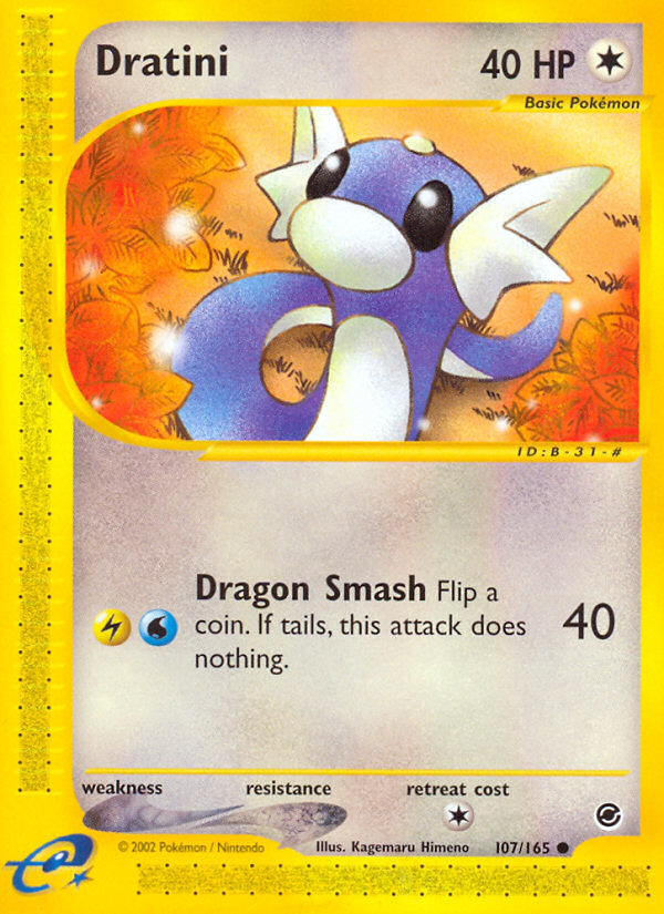 Dratini (107/165) [Expedition: Base Set] | Chromatic Games