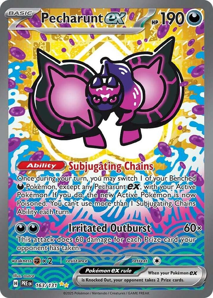 Pecharunt ex 163/131 (SV: Prismatic Evolutions)  - Holofoil | Chromatic Games