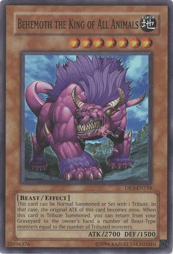 Behemoth the King of All Animals [DR3-EN134] Super Rare | Chromatic Games