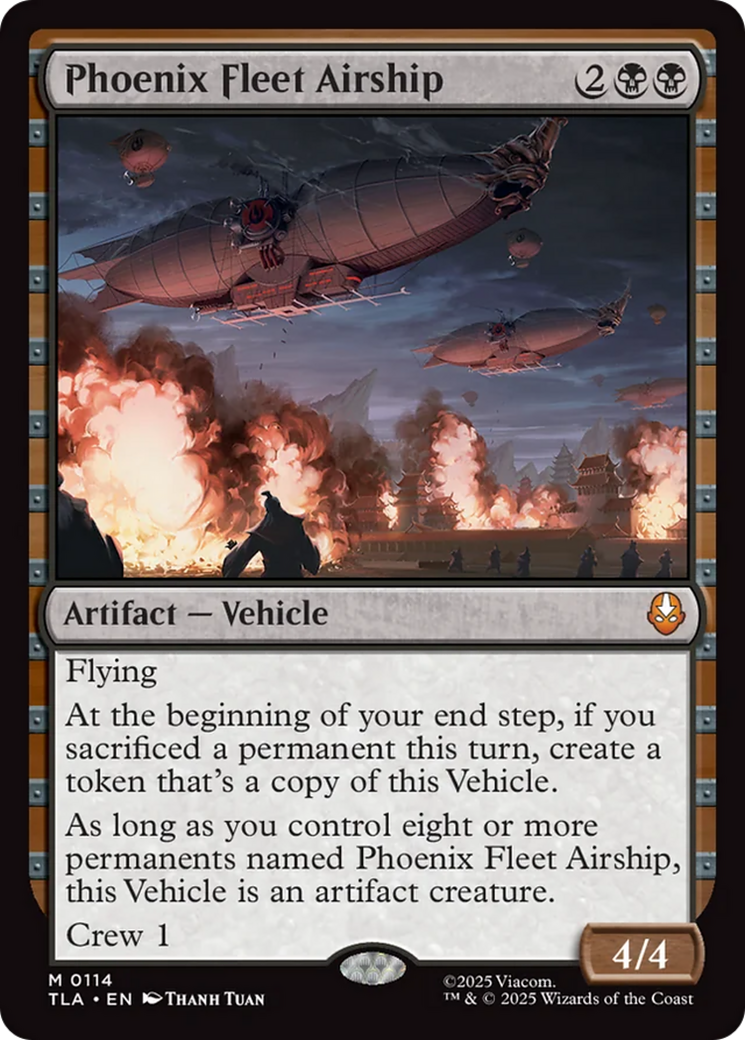 Phoenix Fleet Airship [Avatar: The Last Airbender] | Chromatic Games