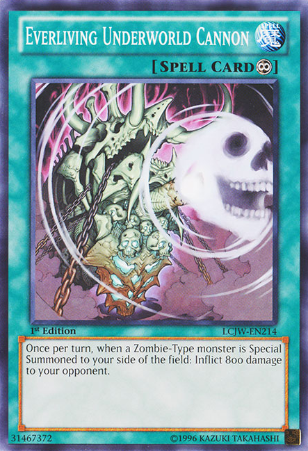 Everliving Underworld Cannon [LCJW-EN214] Common | Chromatic Games