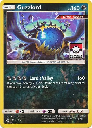 Guzzlord (80/131) (League Promo) [Sun & Moon: Forbidden Light] | Chromatic Games