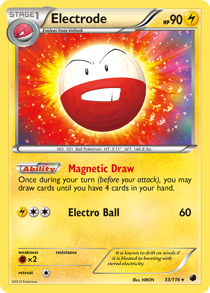 Electrode (33/116) [Black & White: Plasma Freeze] | Chromatic Games