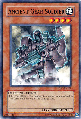 Ancient Gear Soldier [DR3-EN188] Common | Chromatic Games
