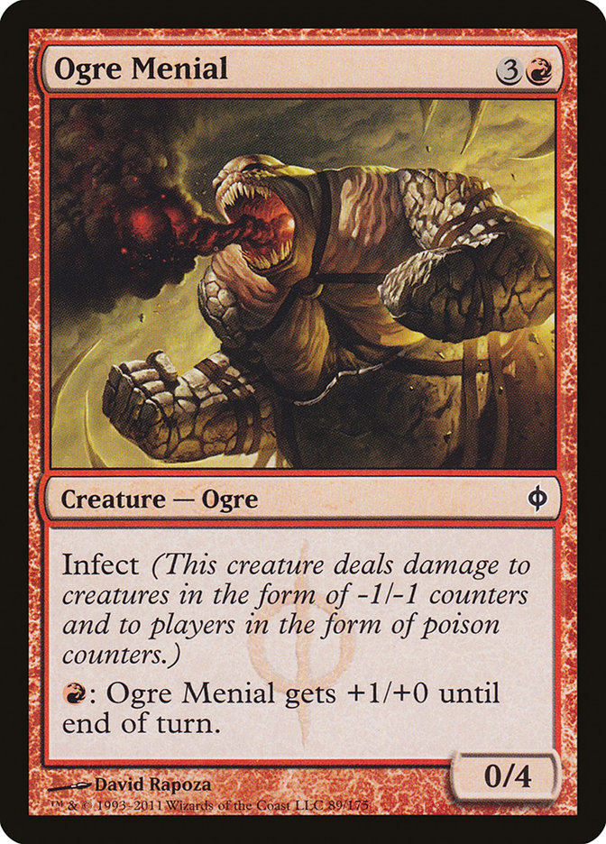 Ogre Menial 89/175 (New Phyrexia)  | Chromatic Games