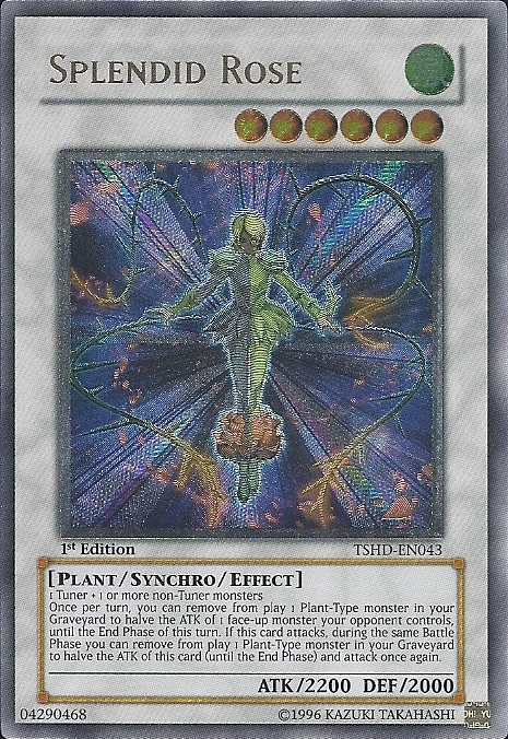 Splendid Rose [TSHD-EN043] Ultimate Rare | Chromatic Games