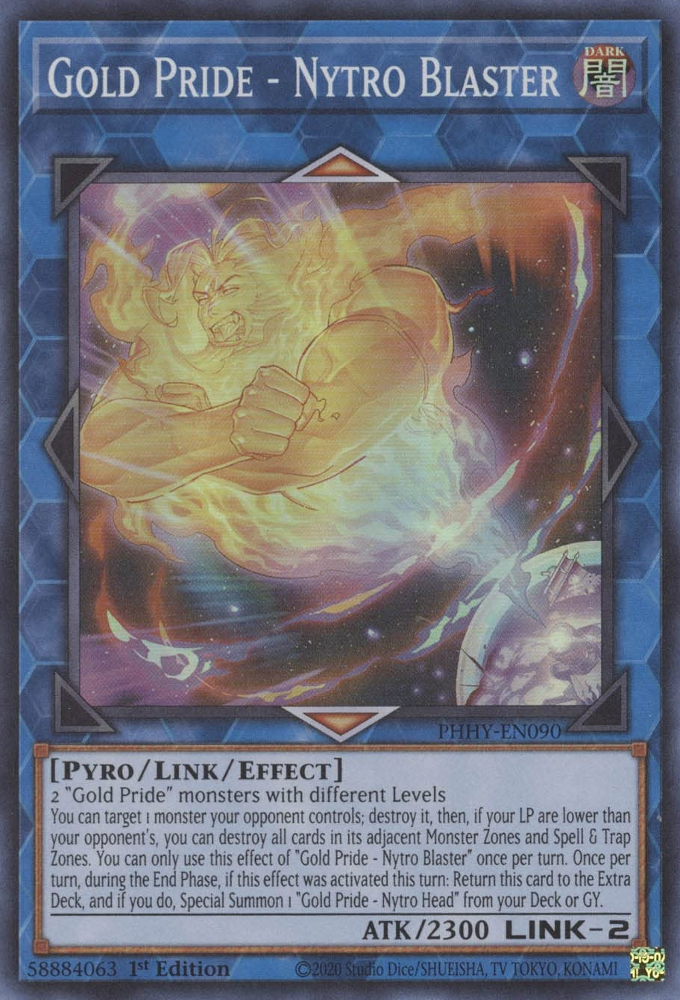 Gold Pride - Nytro Blaster [PHHY-EN090] Super Rare | Chromatic Games