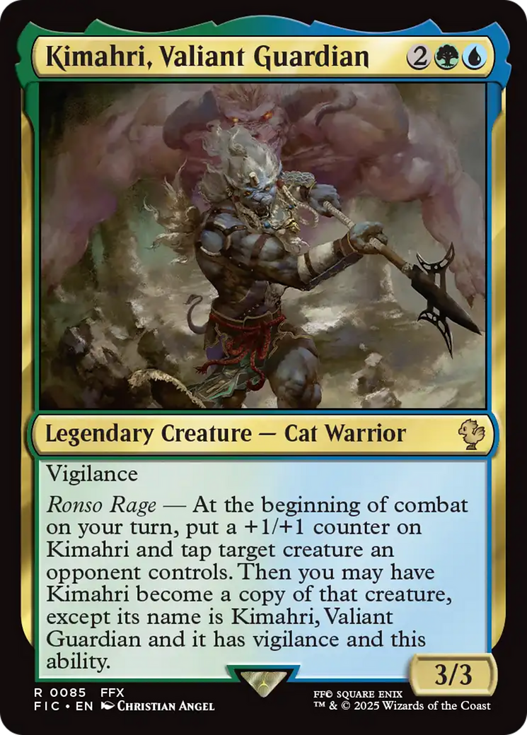 Kimahri, Valiant Guardian [FINAL FANTASY Commander] | Chromatic Games