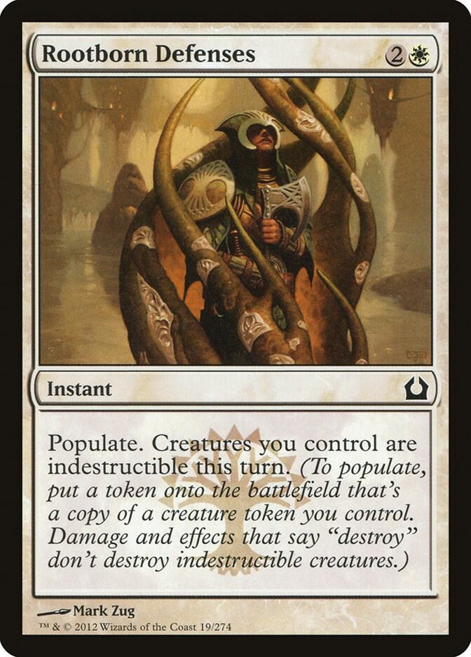 Rootborn Defenses 19/274 (Return to Ravnica)  | Chromatic Games