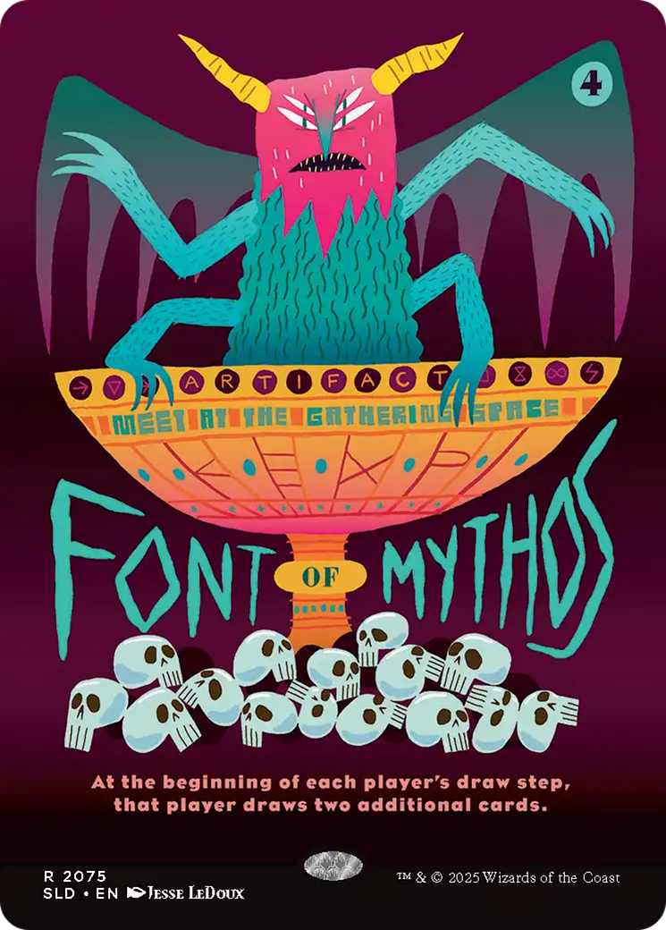 Font of Mythos [Secret Lair Drop Series] | Chromatic Games
