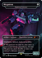 Blightsteel Colossus - Megatron (Borderless) [Secret Lair Drop Series] | Chromatic Games