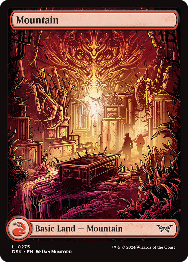 Mountain (275) - Full Art [Duskmourn: House of Horror] | Chromatic Games