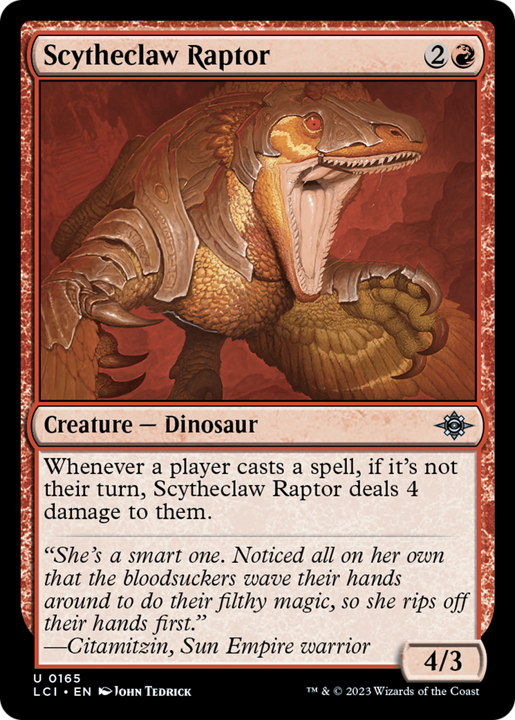 Scytheclaw Raptor [The Lost Caverns of Ixalan] | Chromatic Games