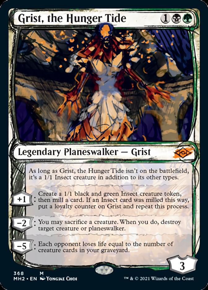 Grist, the Hunger Tide (Sketch) [Modern Horizons 2] | Chromatic Games