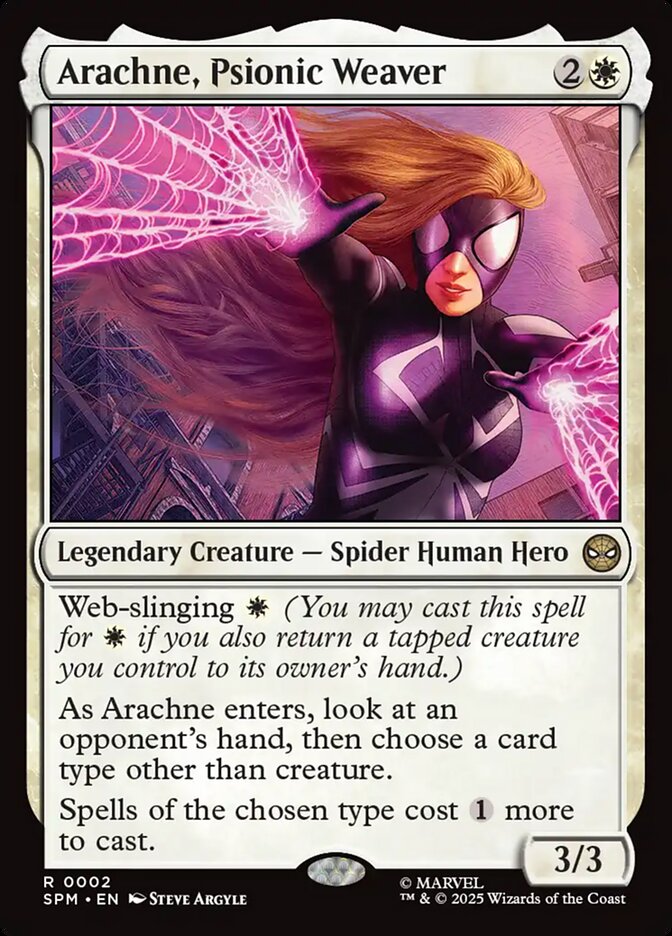 Arachne, Psionic Weaver 2 (Marvel's Spider-Man)  | Chromatic Games
