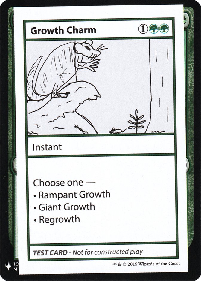 Growth Charm [Mystery Booster Playtest Cards] | Chromatic Games