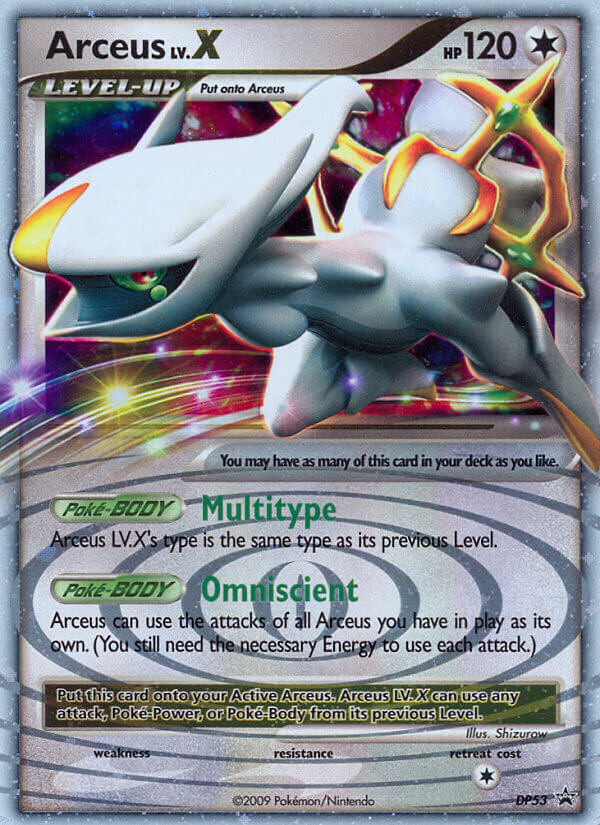 Arceus Lv.X (DP53) [Diamond & Pearl: Black Star Promos] | Chromatic Games