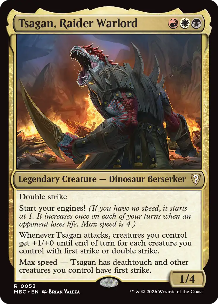 Tsagan, Raider Warlord [Mystery Booster: Commander Edition] | Chromatic Games