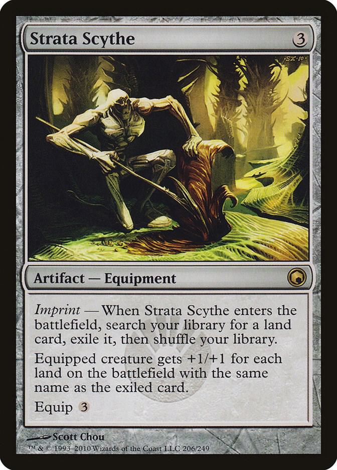 Strata Scythe 206 (Scars of Mirrodin)  | Chromatic Games