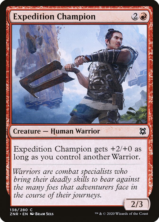 Expedition Champion 138/280 (Zendikar Rising)  - Foil | Chromatic Games