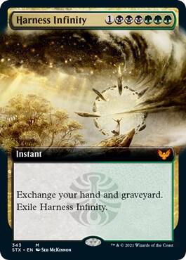 Harness Infinity Extended Art 343 (Strixhaven: School of Mages)  | Chromatic Games