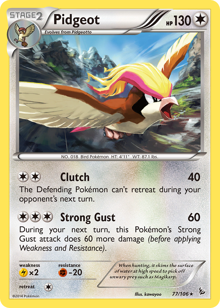 Pidgeot (77/106) [XY: Flashfire] | Chromatic Games