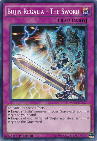 Bujin Regalia - The Sword [MP14-EN107] Common | Chromatic Games