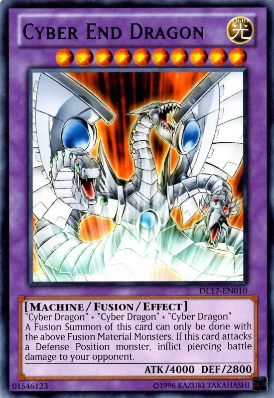 Cyber End Dragon (Purple) [DL17-EN010] Rare | Chromatic Games