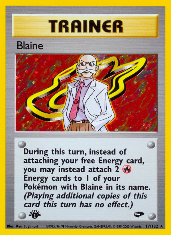 Blaine (17/132) [Gym Challenge 1st Edition] | Chromatic Games