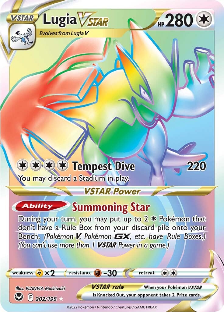 Lugia VSTAR (202/195) [Sword & Shield: Silver Tempest] | Chromatic Games