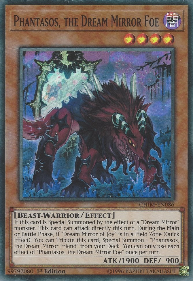Phantasos, the Dream Mirror Foe [CHIM-EN086] Super Rare | Chromatic Games