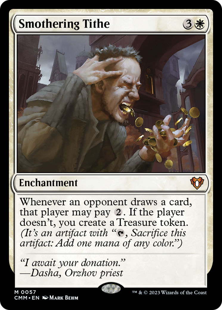 Smothering Tithe [Commander Masters] | Chromatic Games