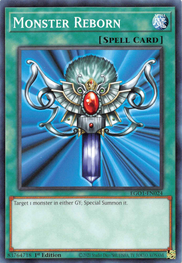 Monster Reborn [EGO1-EN024] Common | Chromatic Games
