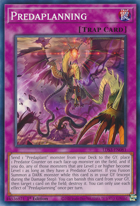 Predaplanning [LDS3-EN081] Common | Chromatic Games
