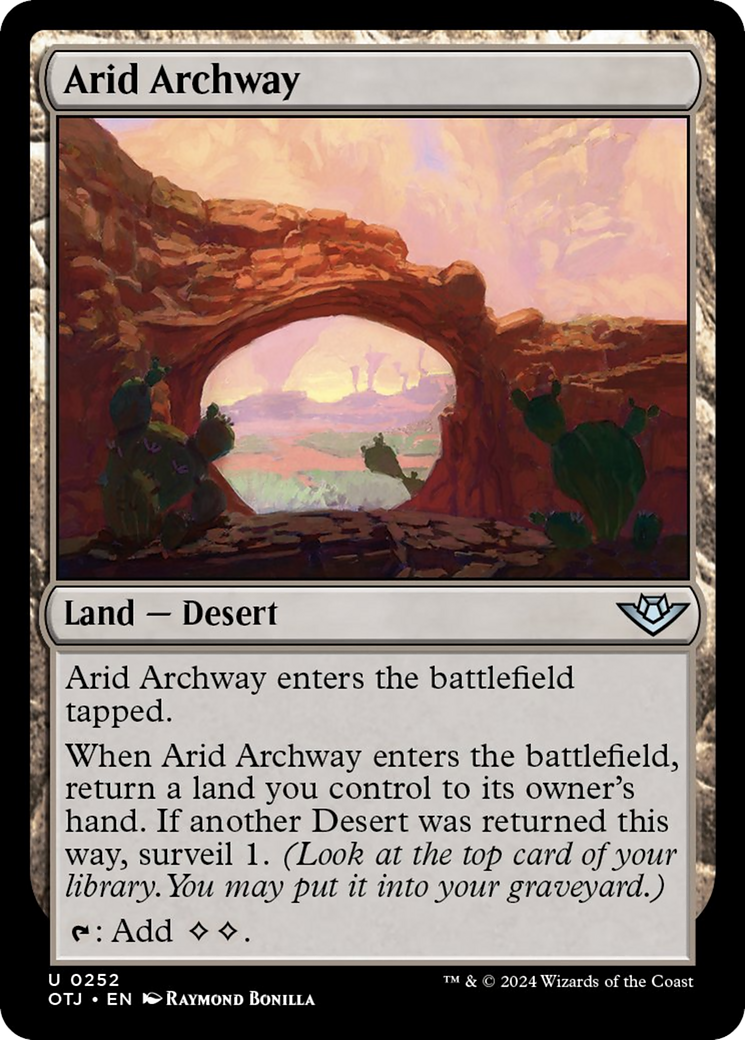 Arid Archway [Outlaws of Thunder Junction] | Chromatic Games