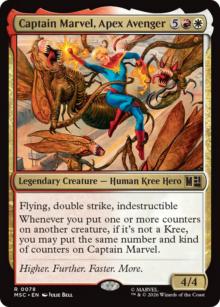 Captain Marvel, Apex Avenger [Marvel Super Heroes Commander] | Chromatic Games