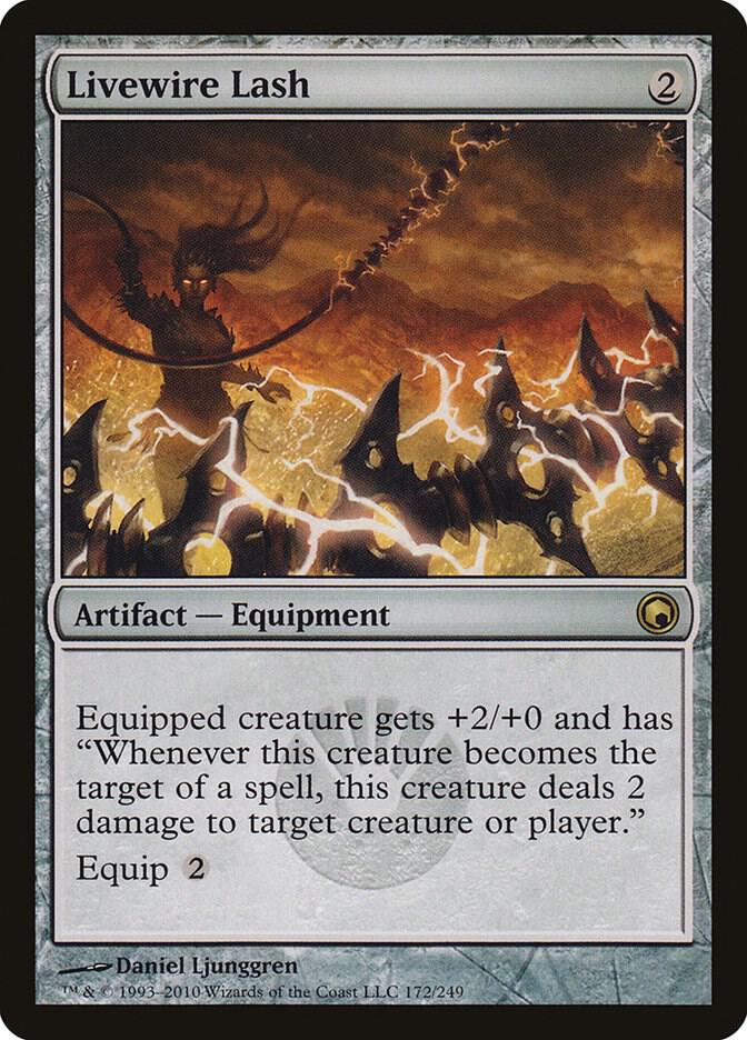 Livewire Lash 172/249 (Scars of Mirrodin)  | Chromatic Games